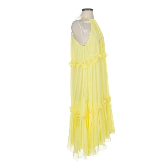 Endless Rose Yellow Tiered Dress. Size Small. - Picture 6 of 7